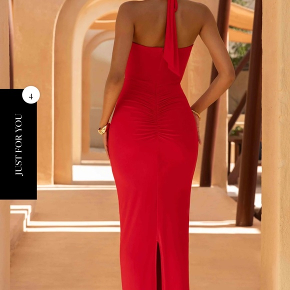 Club London! Sexy Red Cut Out Dress! 💋💋 - Picture 2 of 7